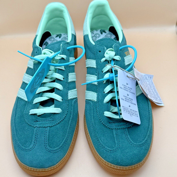 adidas Other - Adidas Unisex Handball Spezial Collegiate Green Spark Sz Men 8 Women 9.5